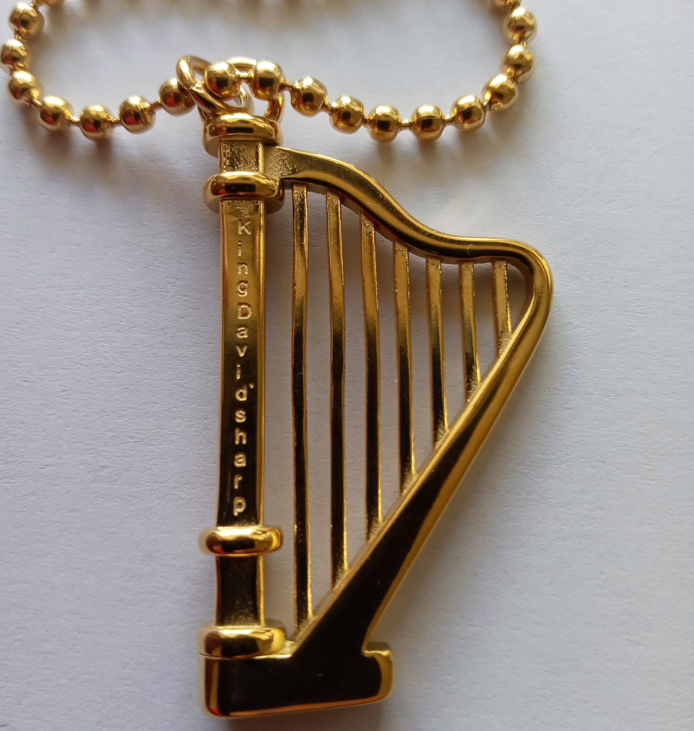 King David’s harp Gold
